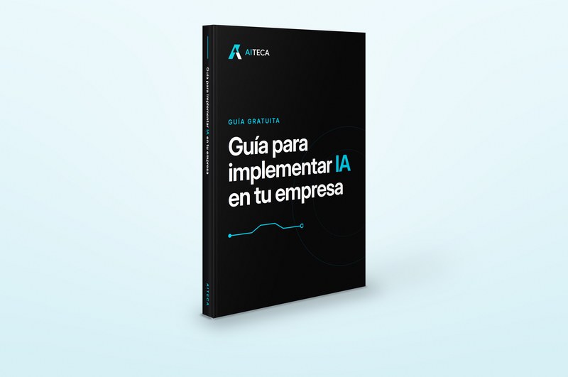 Portada de la guía digital de AITECA para implementar IA en tu empresa
